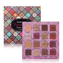 Load image into Gallery viewer, GUICAMI 16Color Nude Shining Eyeshadow Palette Makeup Glitter Pigmented Smoky Smooth Eye Shadow Waterproof Lasting Cosmetics Kit
